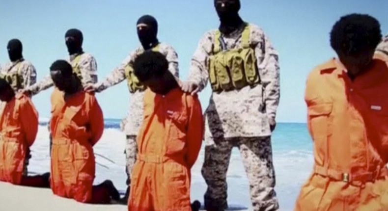 ISIS militants preparing to execute Christians in Libya