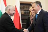 Jarosław Kaczyński i Viktor Orban