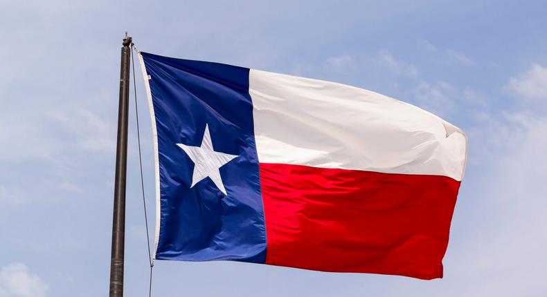 The state flag of Texas.P A Thompson/Getty Images