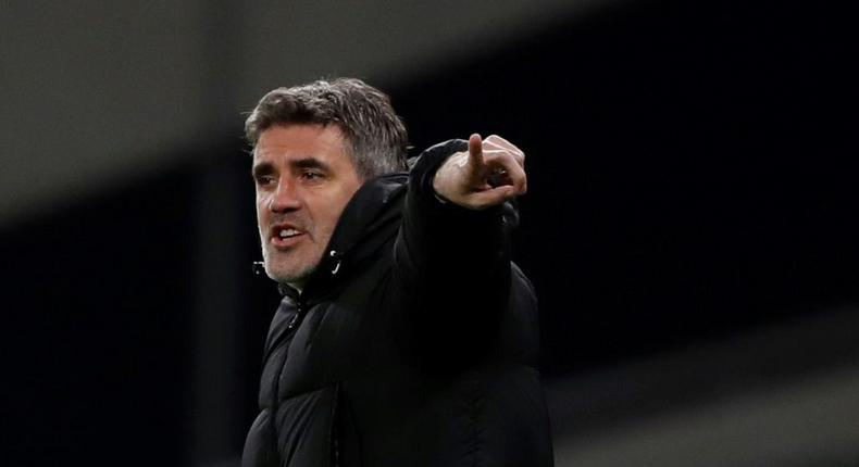 Zoran Mamic (pictured March 2021) quit as the coach of the reigning Croatia champions Dinamo Zagreb being sentenced to four years and eight months in jail for fraud involving player transfers Creator: Alastair Grant