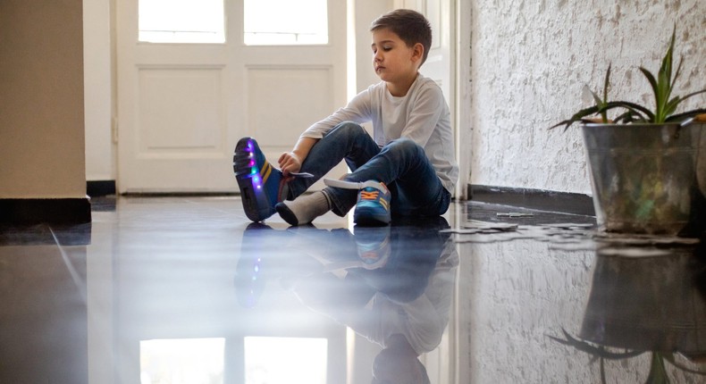 The author never thought she'd buy light-up shoes for her kids.Zoran Mircetic/Getty Images