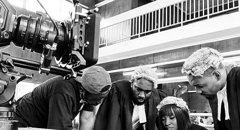 BTS from 'One Too Many'  directed by Kayode Kasum [Instagram/kayodekasum]