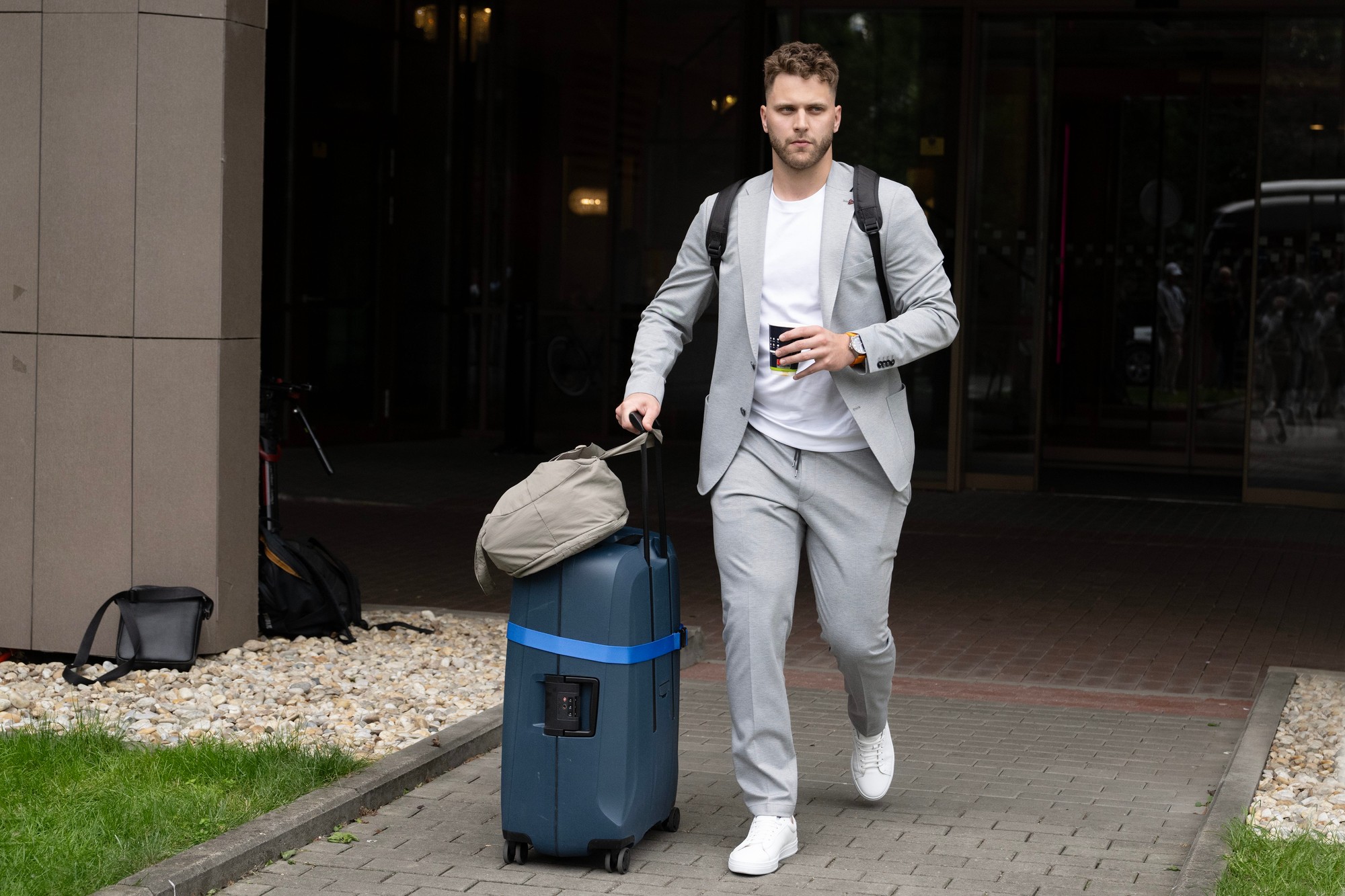 Slovenský hokejový brankár Samuel Hlavaj. 