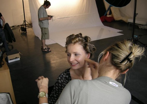 Brygida Grysiak - backstage 2