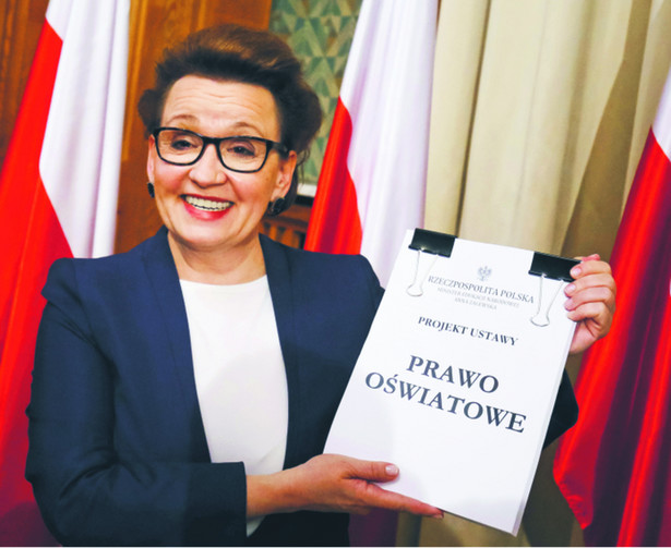 Anna Zalewska, minister edukacji Paweł Supernak/PAP