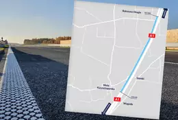 Ułatwienia na autostradzie A1 w kierunku Katowic. GDDKiA udostępniła kolejne odcinki