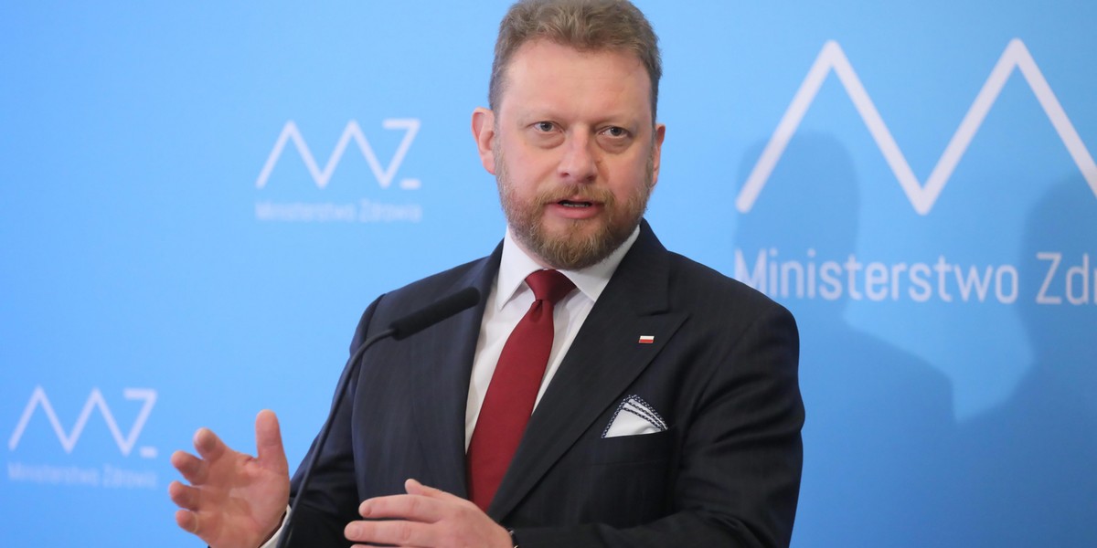 Minister Łukasz Szumowski