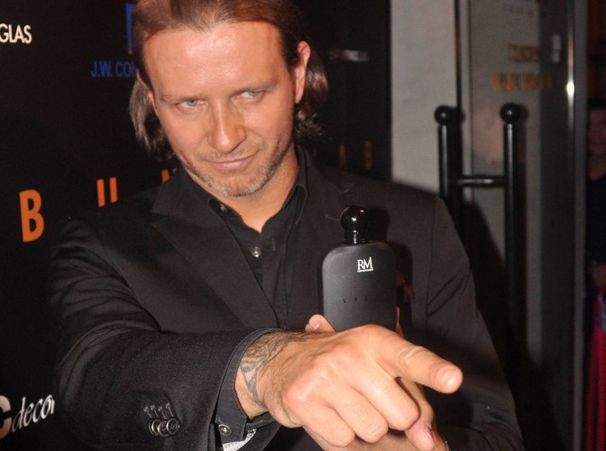 Radosław Majdan i jego perfumy
