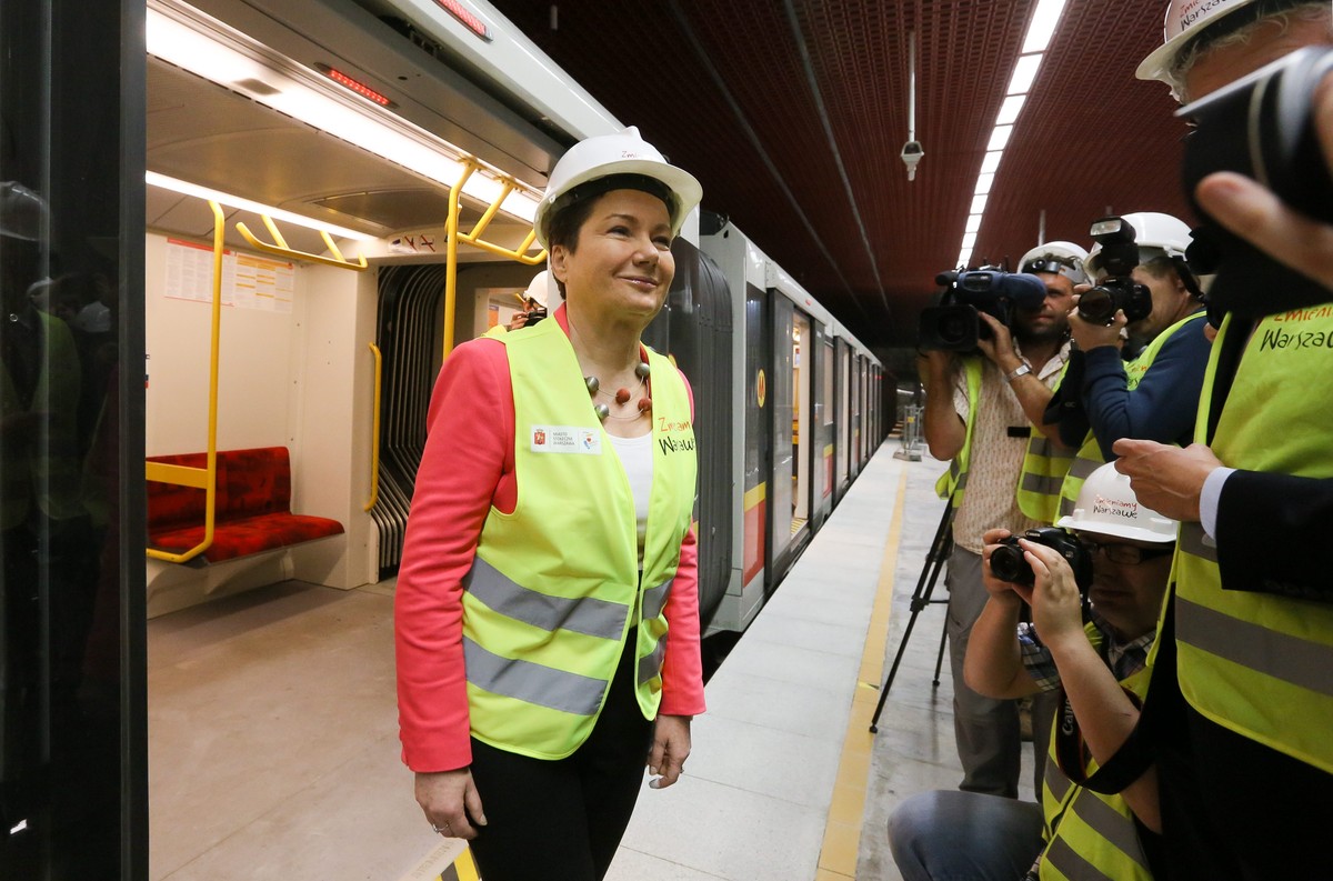 Prezydent Warszawy Hanna Gronkiewicz-Waltz