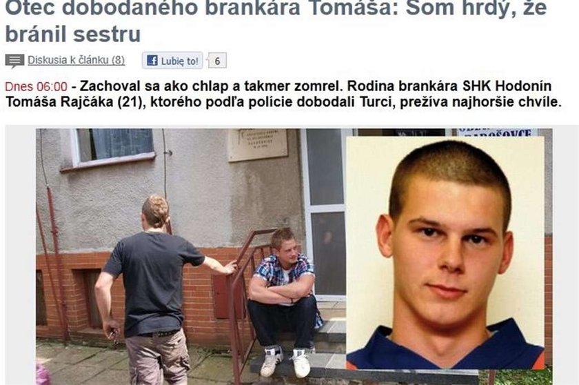 Bronił siostrę, wbili mu nóż w pierś