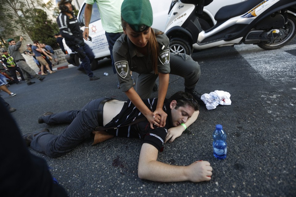 MIDEAST ISRAEL GAY PRIDE (Gay Pride March in Jerusaelm)