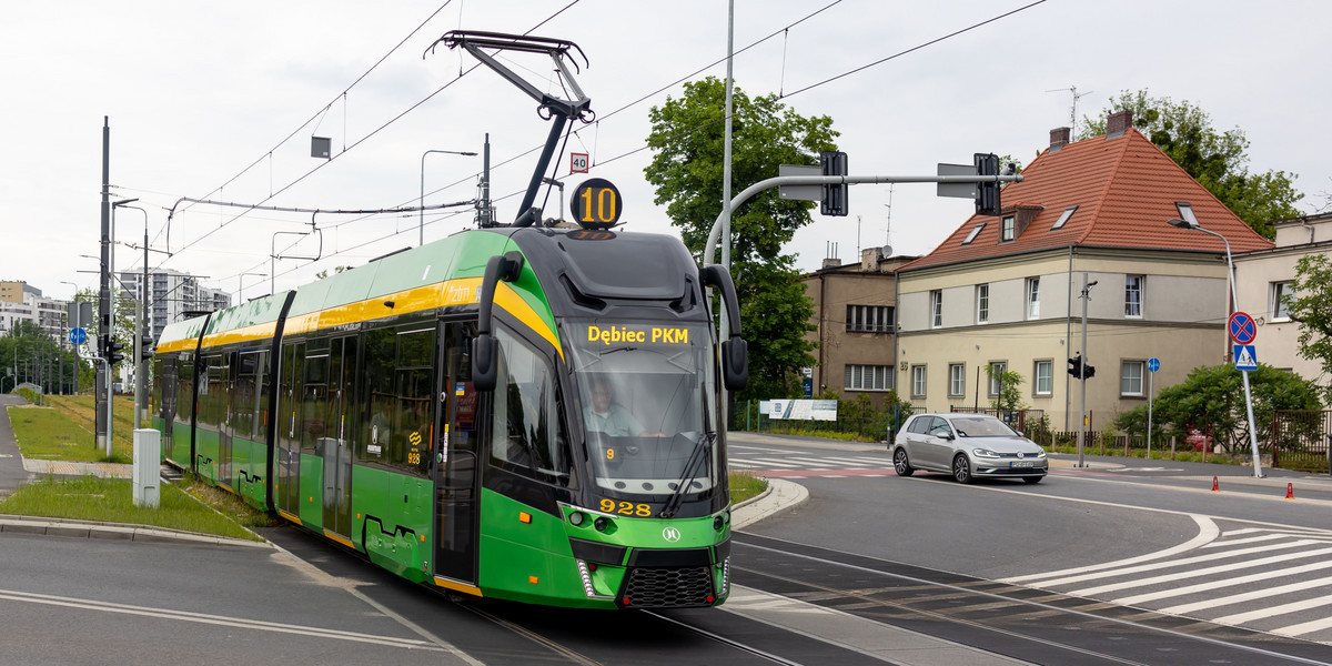 Więcej tramwajów pojedzie trasą na Naramowice.
