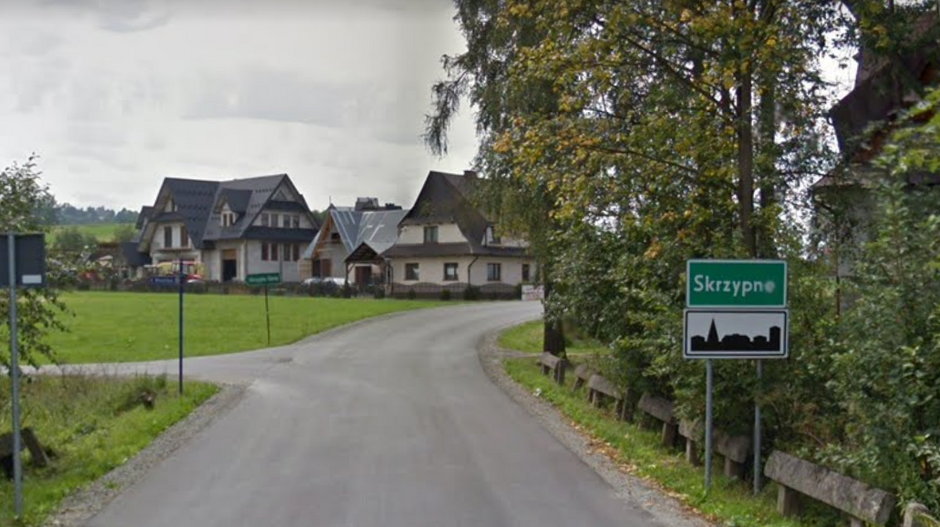 Wieś Skrzypne na Podhalu. To tu mieszkał  11-letni Karol