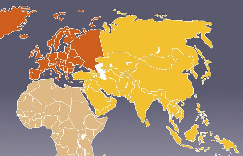 Gotovo cela Evroazija nam je dostupna