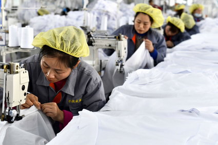 Gospodarka Chin wciąż rośnie, jako jedyna wśród największych na świecie