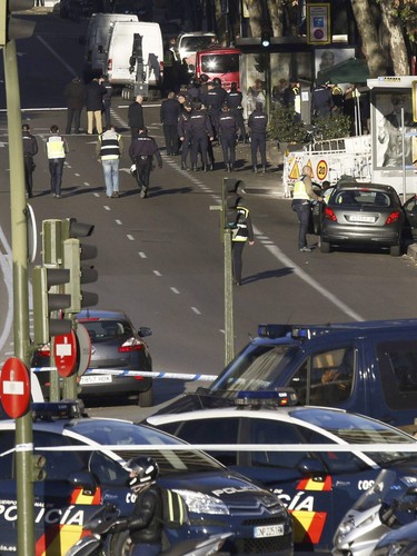 Atak na siedzibę Partii Ludowej w Madrycie