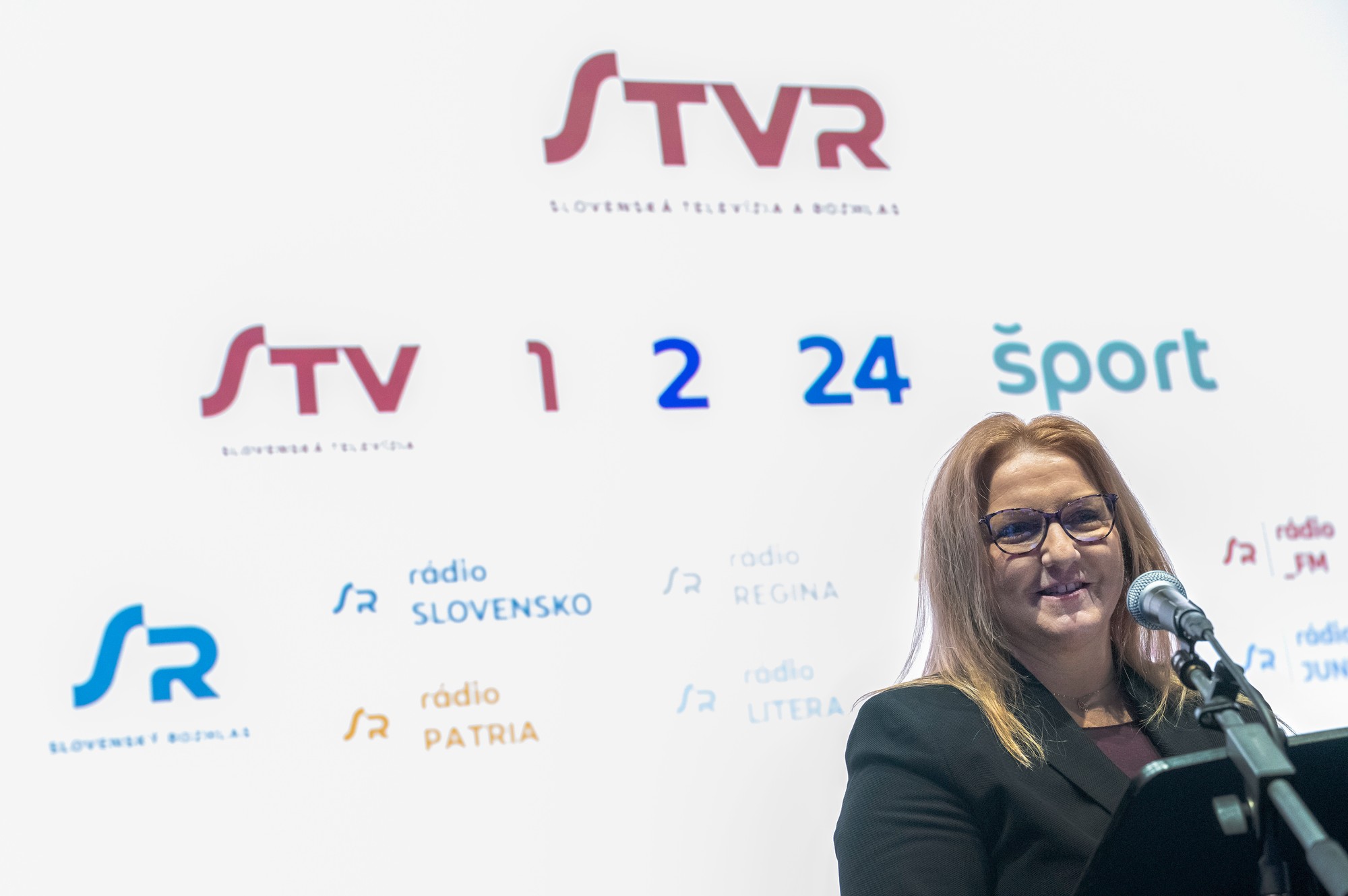 Generálna riaditeľka STVR Martina Flašíková.