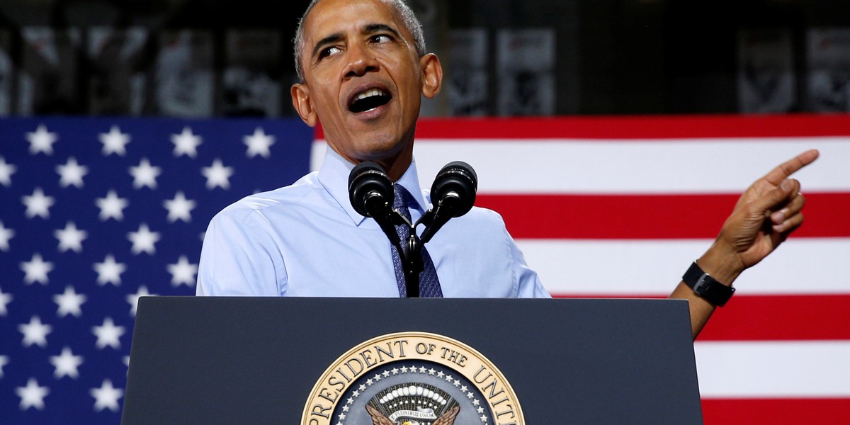 Obama revives the chant that immortalized his 2008 presidential campaign in final impassioned push for Clinton