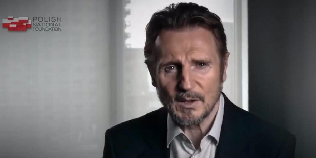 Liam Neeson w spocie PFN