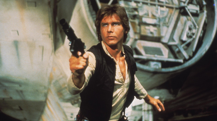 Az űrcsempész Han Solo 
szerepével örökre bírta 
magát a filmtörténelembe Harrison Ford /Fotó: AFP