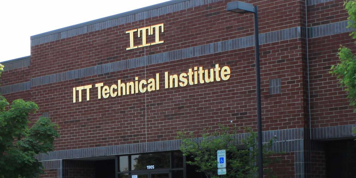 The Department of Education imposed sanctions on ITT Education Services.