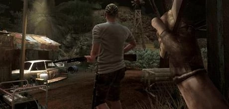 Screen z gry "Far Cry 2" (wersja na Xboxa 360)