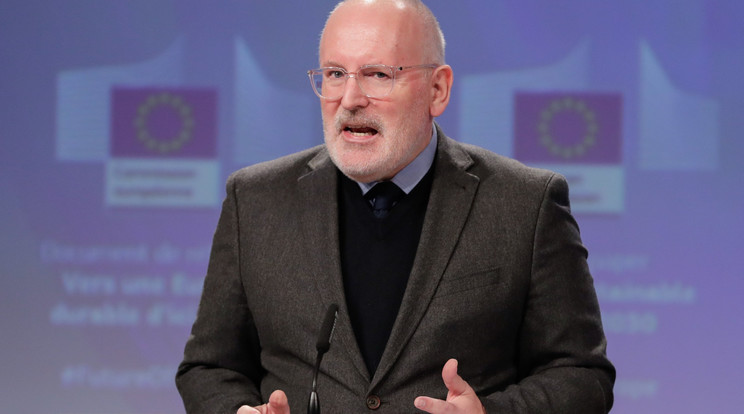 Timmermans indul a novemberi holland választáson, kormányfő szeretne lenni/ Fotó: MTI EPA/Stephanie Lecocq