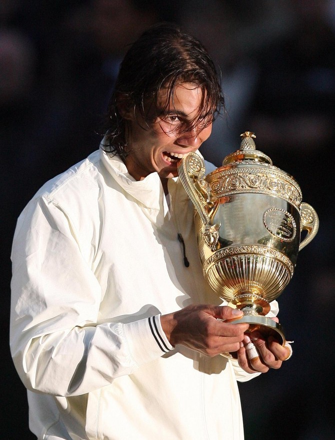 Rafael Nadal sa suprugom