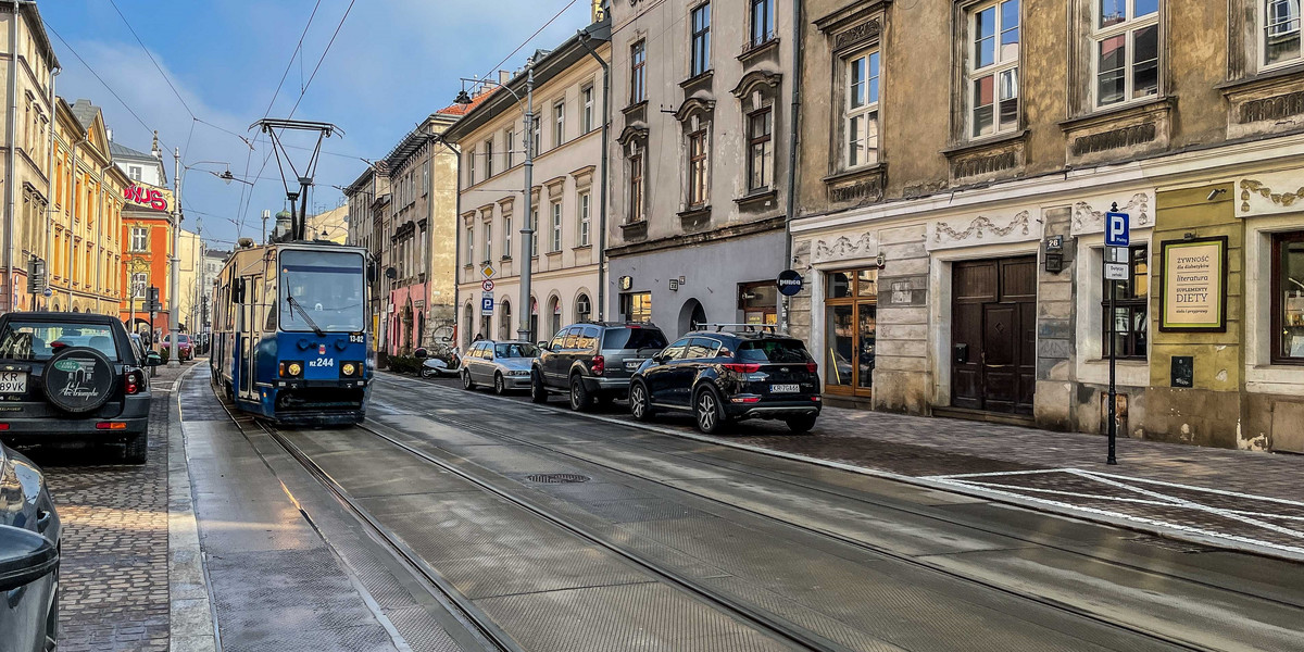 Ulica Krakowska jest po remoncie. 