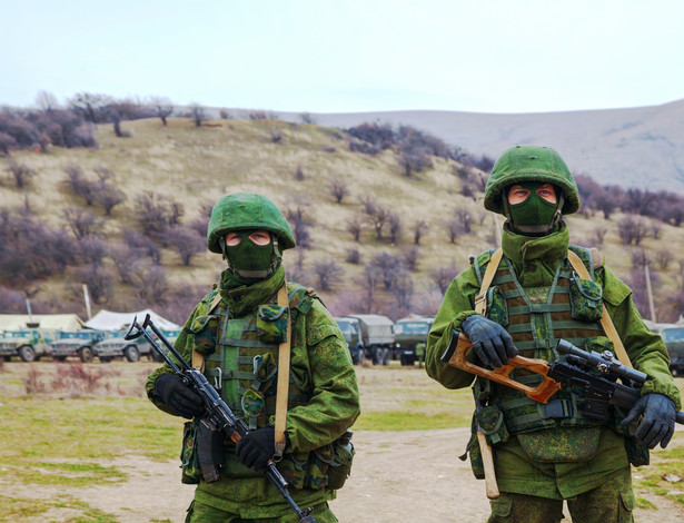 "Zielone ludziki" na Krymie