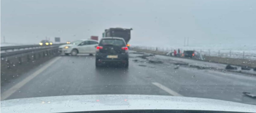 Saobraćajna nesreća na auto-putu ka Novom Sadu