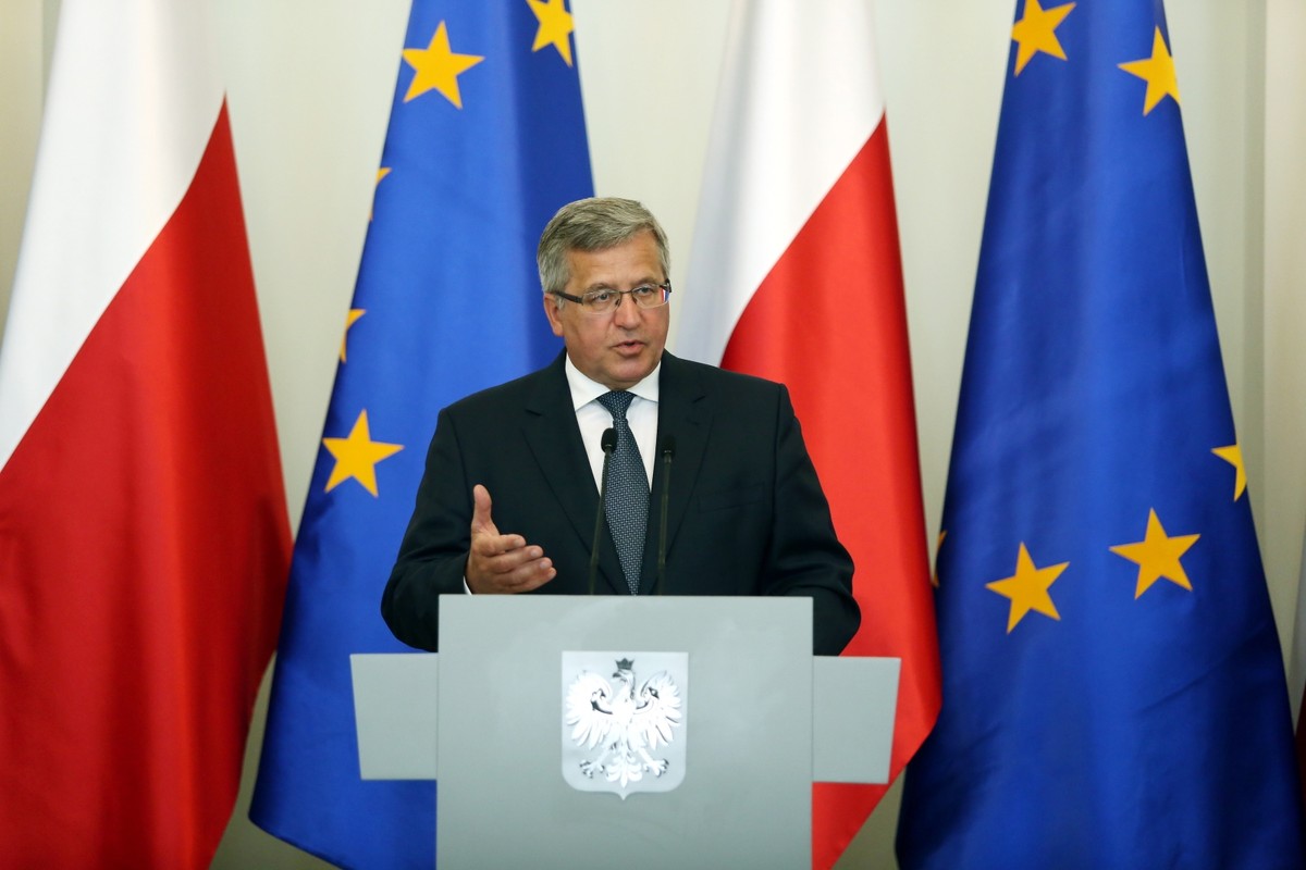 Bronisław Komorowski PAP/Tomasz Gzell