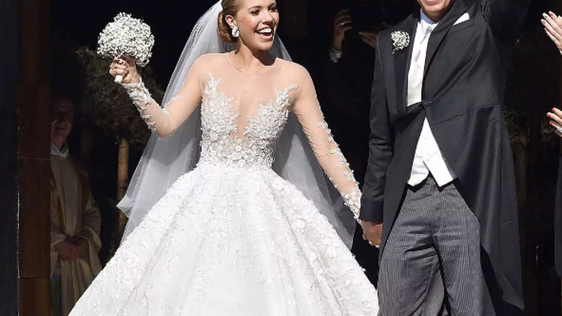 Spektakularna suknia ślubna dziedziczki Swarovskiego. Kosztowała 3,5 mln zł! (zdjęcia)