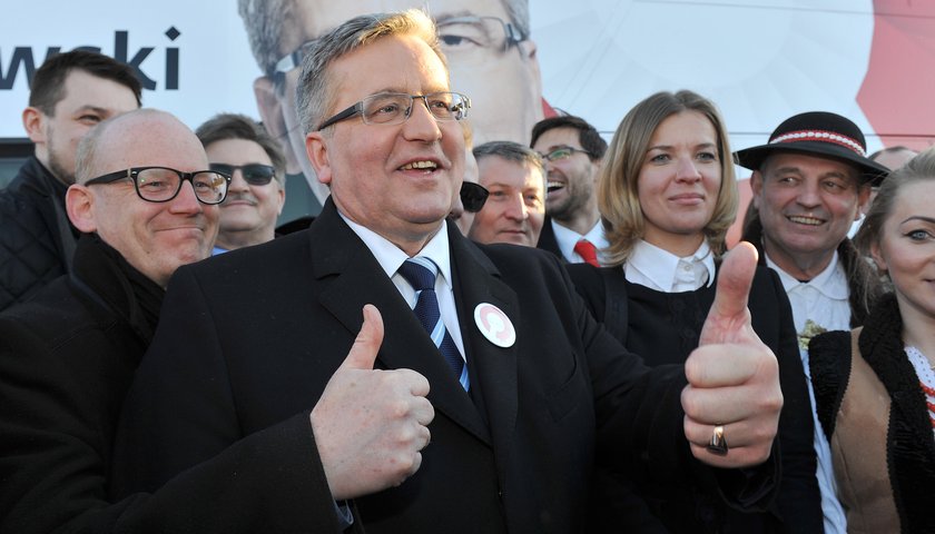 Bronisław Komorowski na wizycie w Nowym Targu