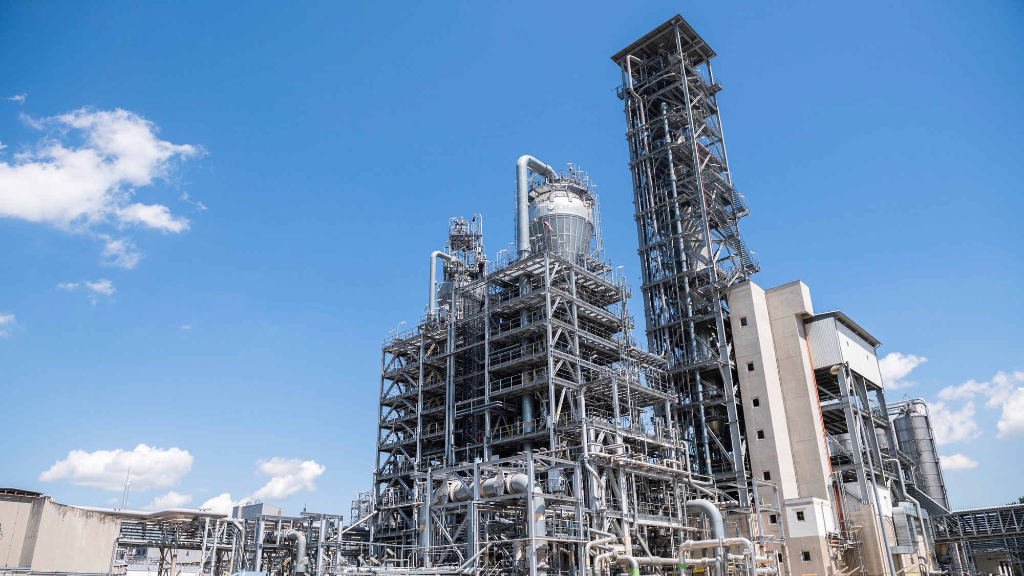 Rafinéria Slovnaft v Bratislave.