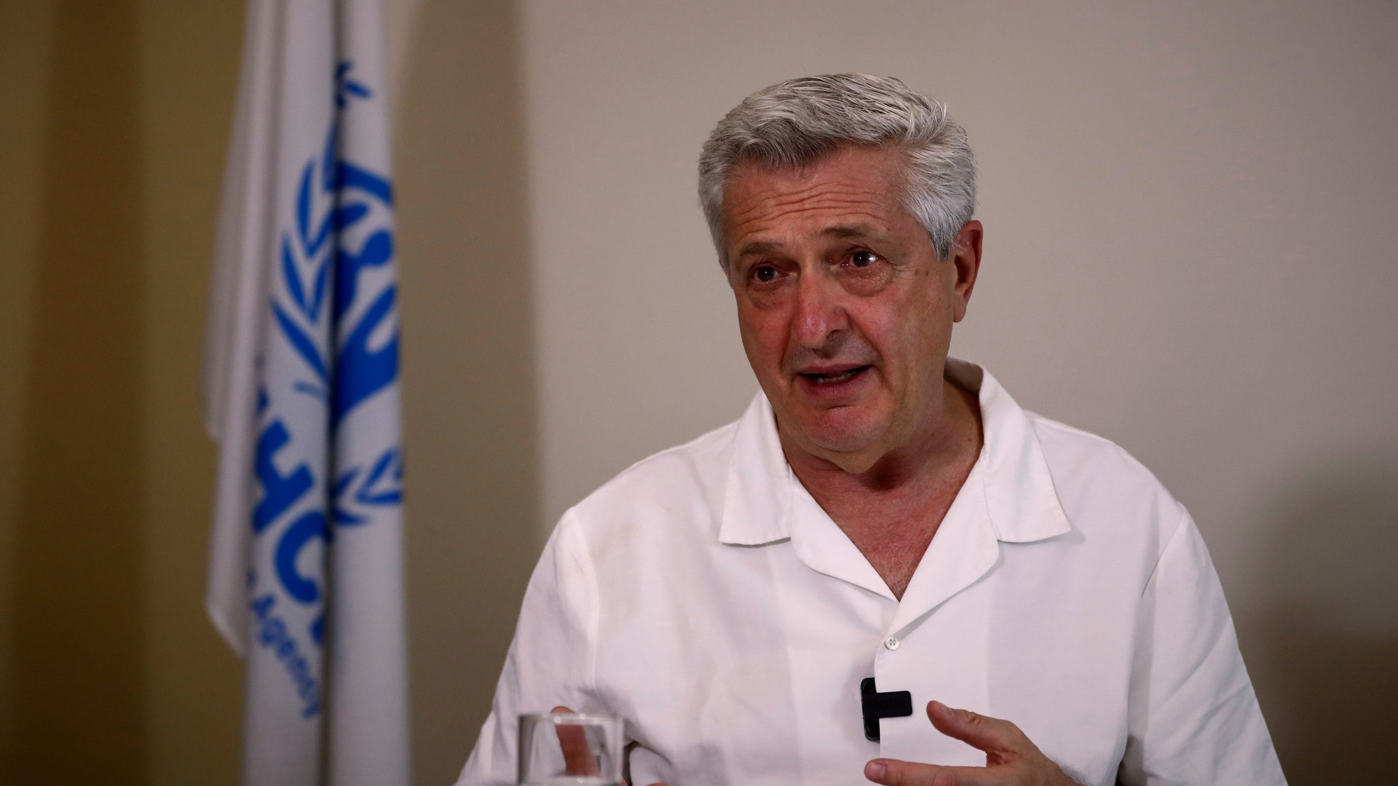 Vysoký komisár OSN pre utečencov Filippo Grandi.