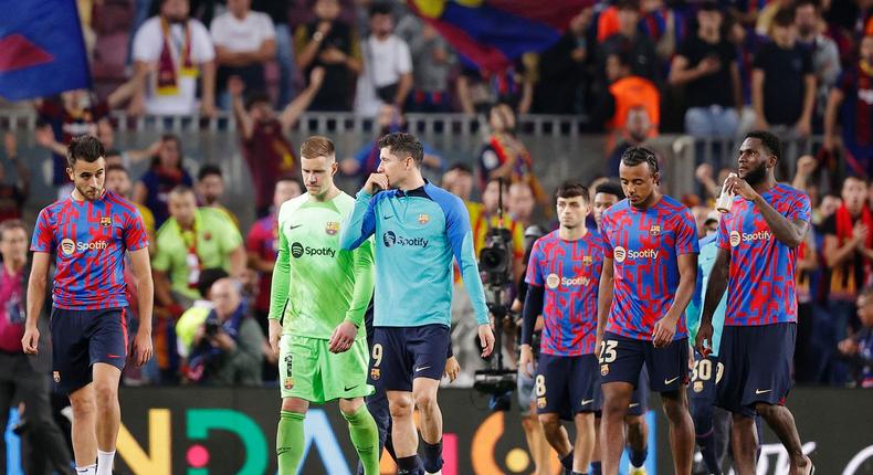 Barcelona facing reality check after slow start to the season