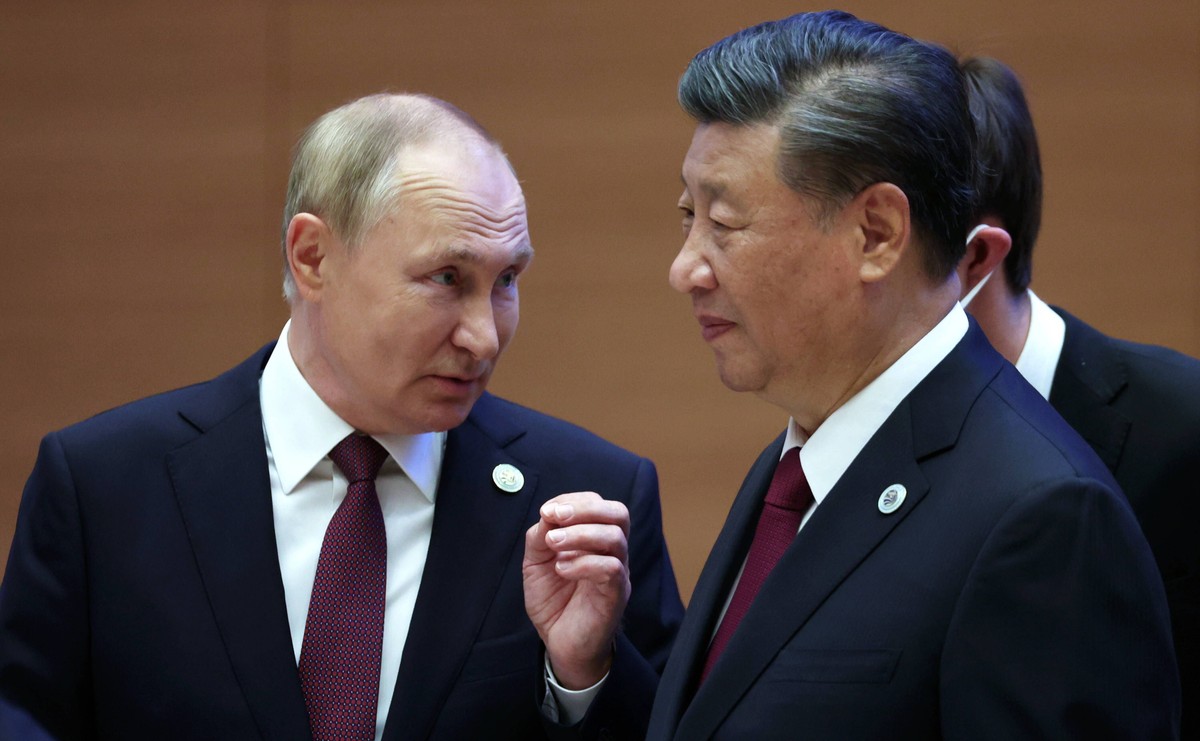 Władimir Putin i Xi Jinping