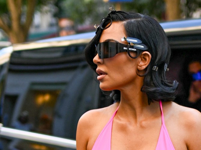 Kim Kardašijan na Pariskoj nedelji mode
