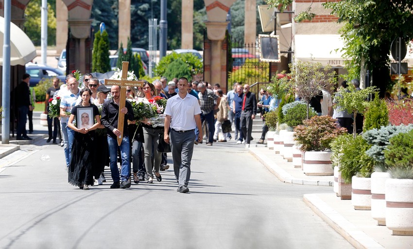 Sahrana na jednom beogradskom groblju