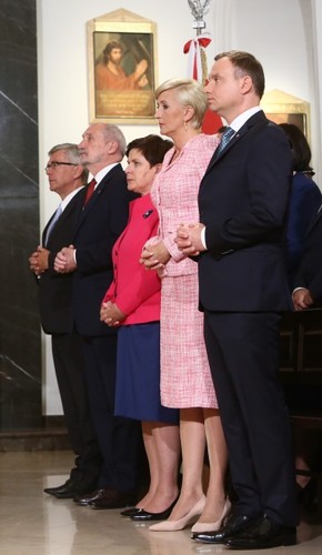 Agata Kornhauser-Duda i Andrzej Duda