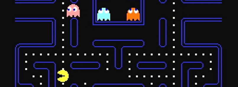 Pac-Man (1980) Czy gra, w której sterujemy żółtą kulką i zjadamy kolorowe duszki może odnieść jakikolwiek sukces? Spytajcie o to firmę Namco – twórcę legendarnego już Pac-Mana. Gra, którą wydano w sumie na kilkunastu platformach, do dziś potrafi wciągnąć na długie godziny. Niestety nikomu nie uda się już pobić rekordu świata ustanowionego przez Amerykanina Billy’ego Mitchella. Zdobył on w Pac-Manie 3,333,360 punktów. Więcej po prostu się nie da. (fot. screen z gry | ©Namco)