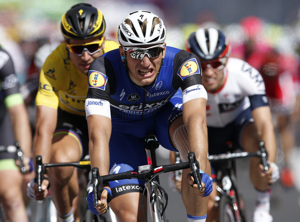 Tour de France: Kittel wygrał czwarty etap, Sagan nadal liderem