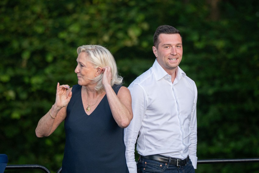 Marin Le Pen i Žordan Bardela