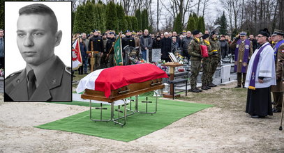 Sierżant Mateusz był żegnany z honorami. Cały Terespol płakał dziś za tragicznie zmarłym żołnierzem