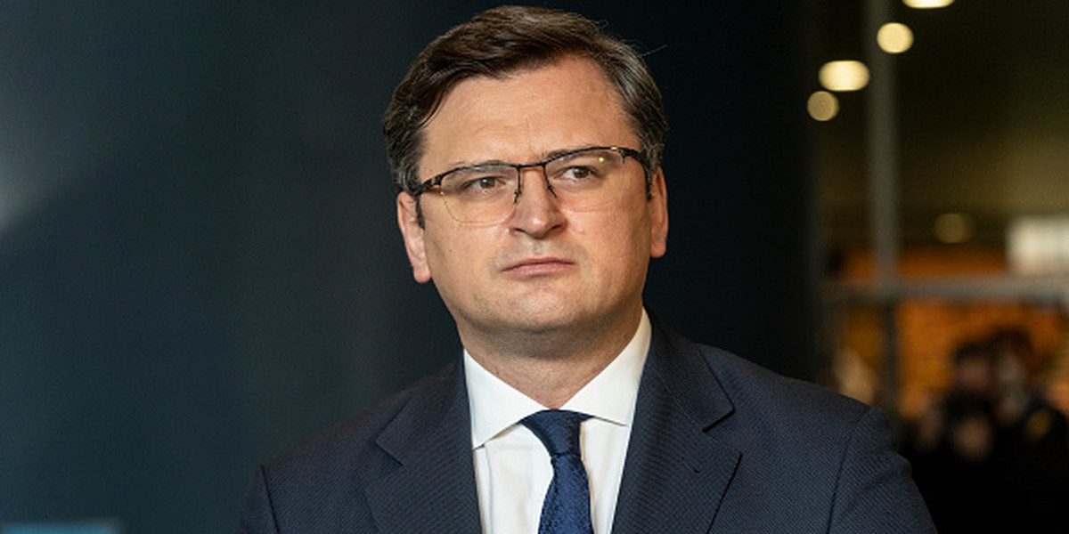Dmytro Kułeba, minister spraw zagranicznych Ukrainy.