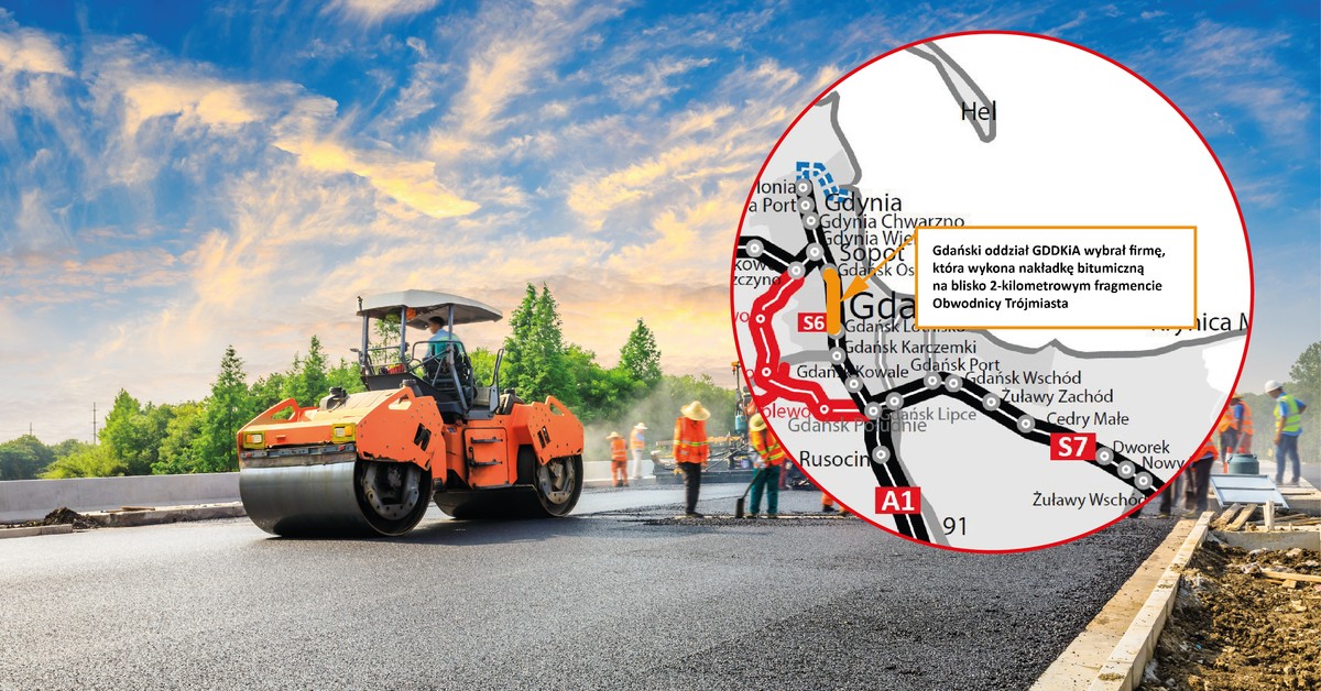 Remont Obwodnicy Trójmiasta. Co czeka kierowców? GDDKiA wybrała najlepszą ofertę [MAPA]