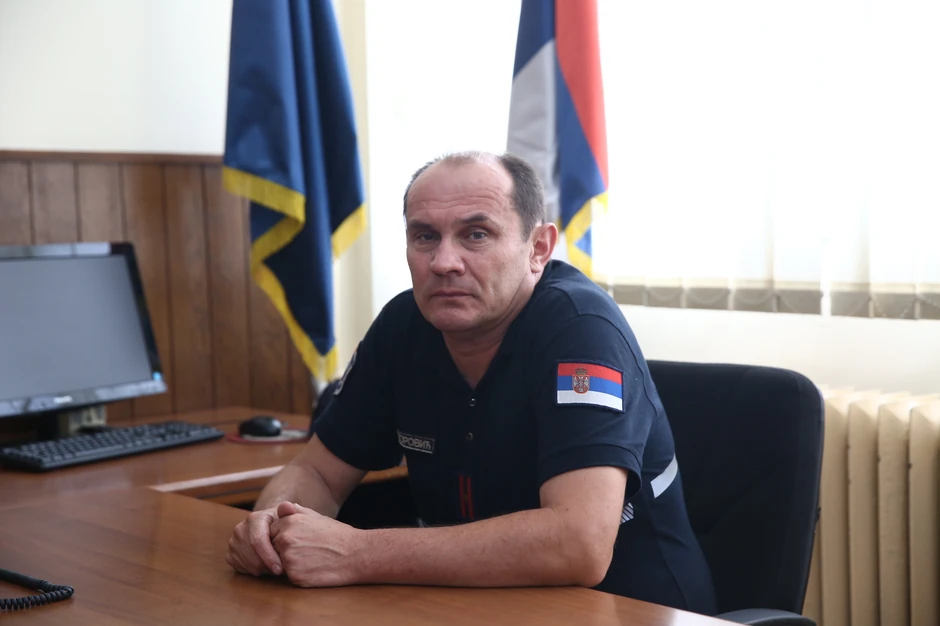 Komandant vatrogasno-spasilačke brigade Beograd