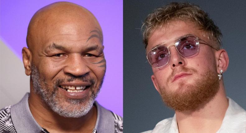 Mike Tyson will face off against Jake Paul in Texas this July.Getty/Rich Polk/Eric Espada