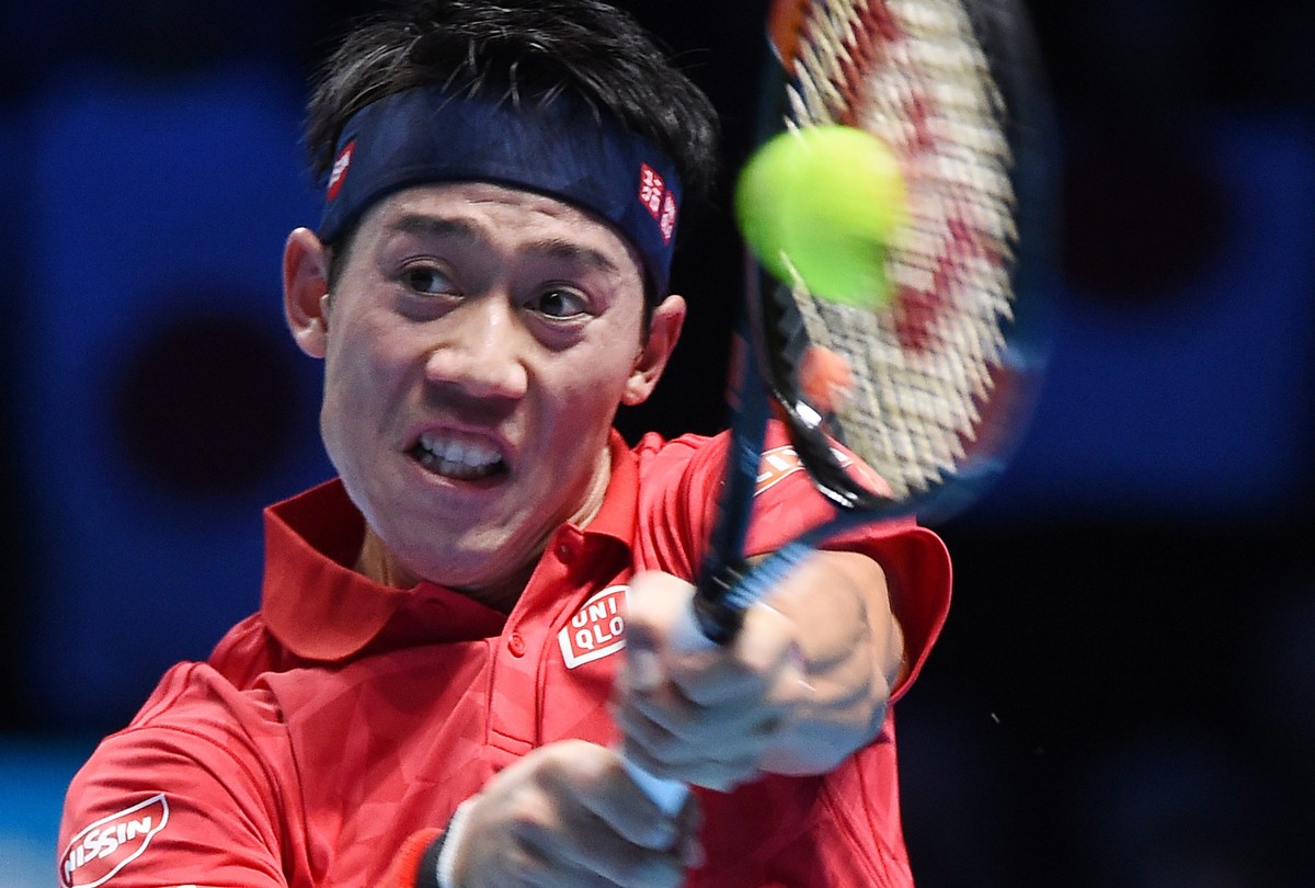 ATP World Tour Finals: Nishikori pokonał Wawrinkę w dwóch setach